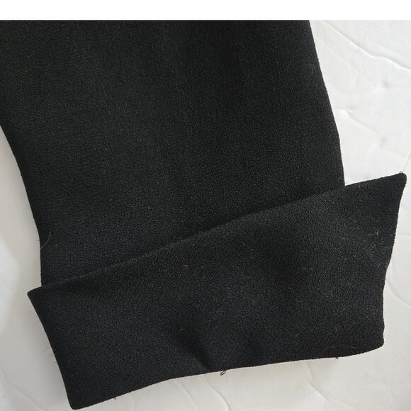 Vintage Zelda 90's Y2K Artsy Black Button-Up Jacket Soutache Trim, Size 8 - Picture 5 of 8